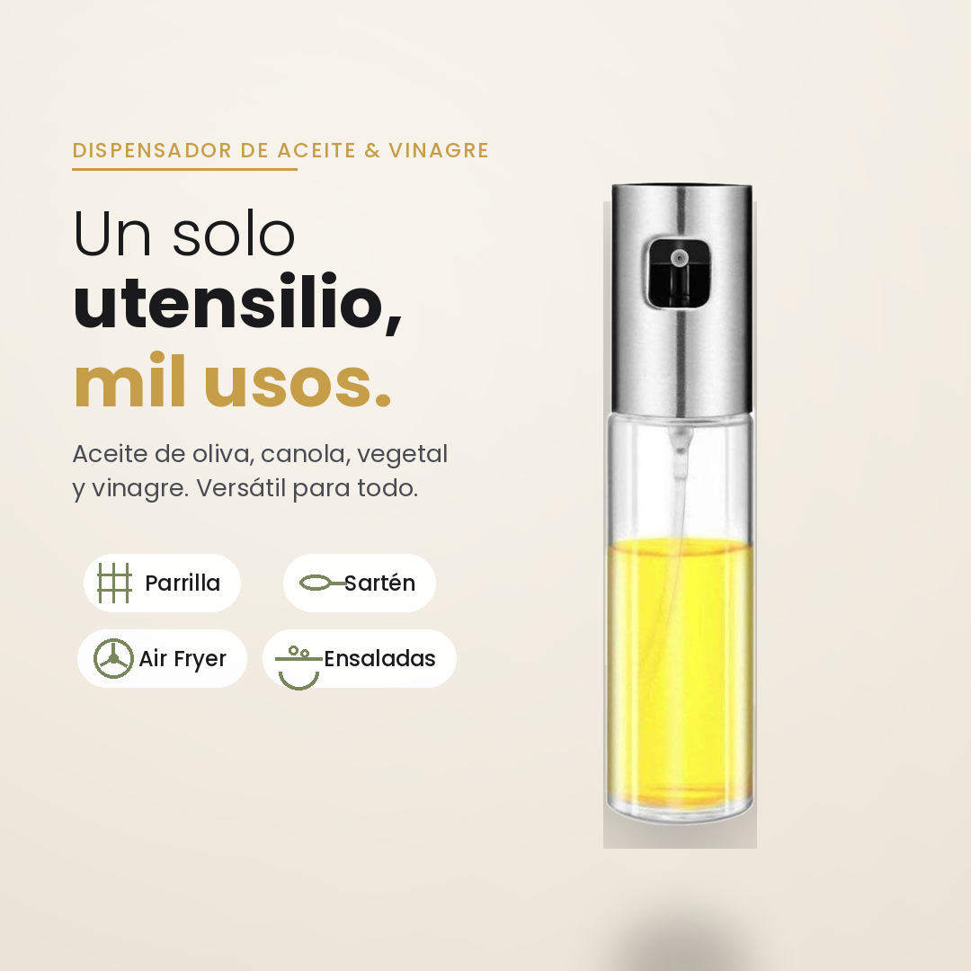 Dispensador De Aceite De Oliva Y Vinagre