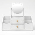 Organizador Maquillaje Espejo Giratorio
