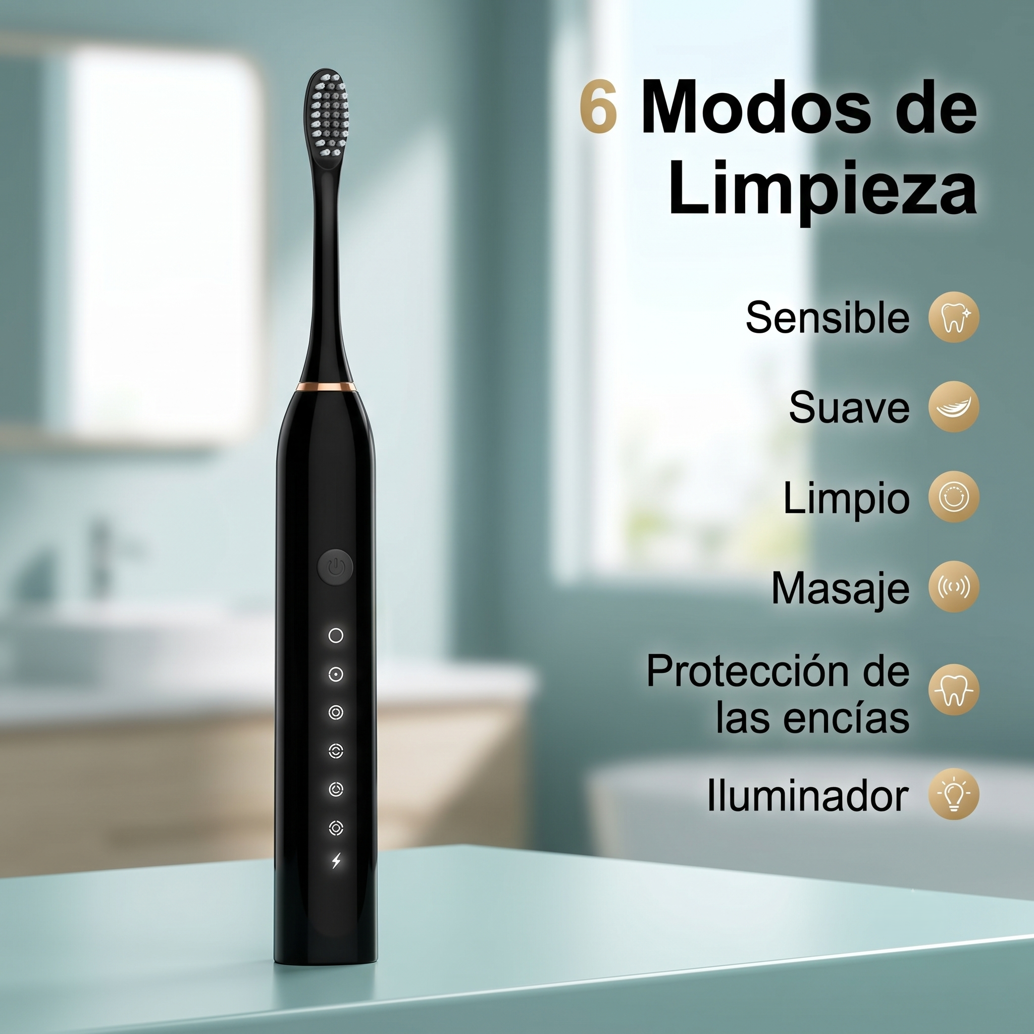 Cepillo De Dientes Eléctrico Recargable