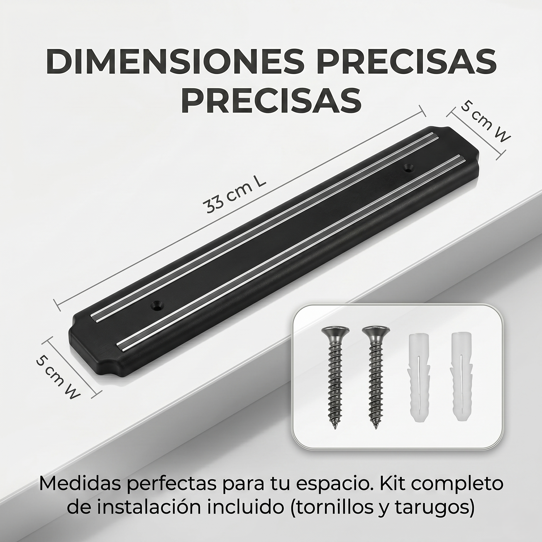 Barra Magnetica Imantada 33 Cm