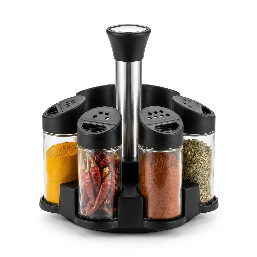Juego De Especias Giratorios Para Cocina