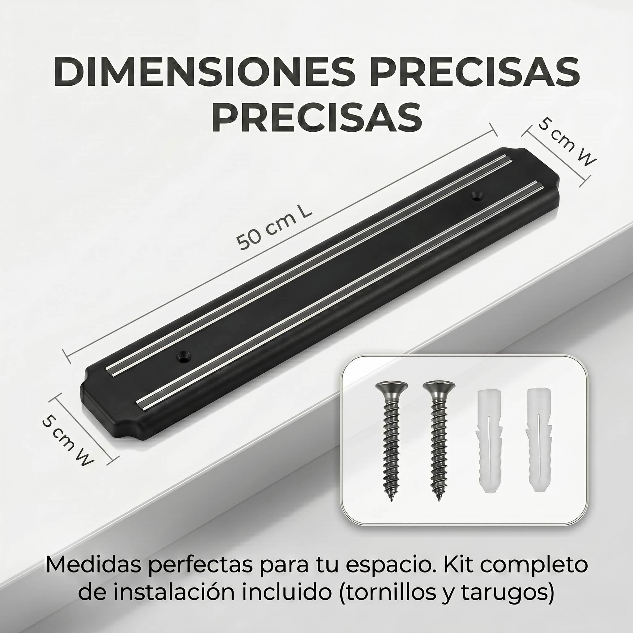 Barra Magnetica Imantada 50 Cm