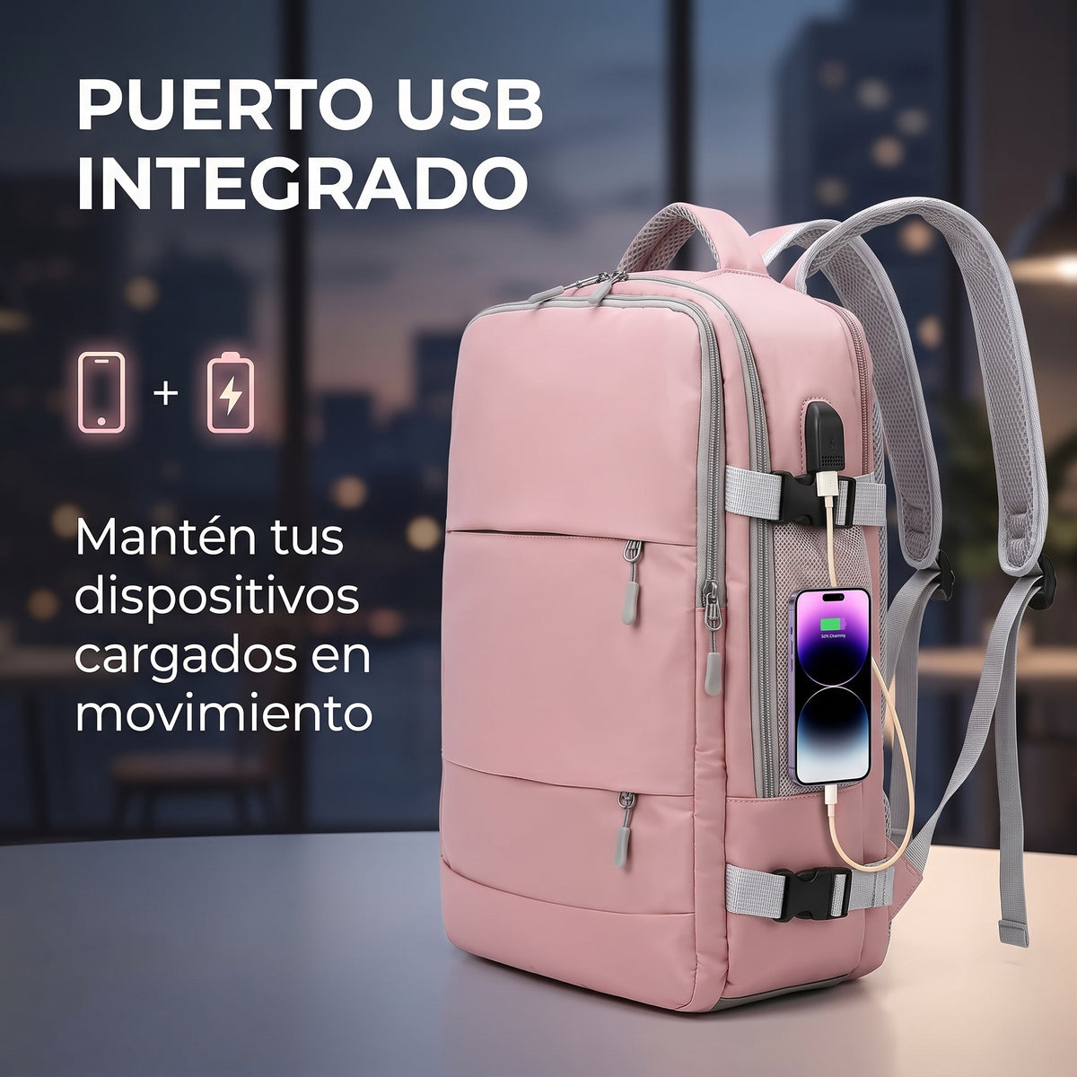 Mochila Viaje Vikka Equipaje De Mano
