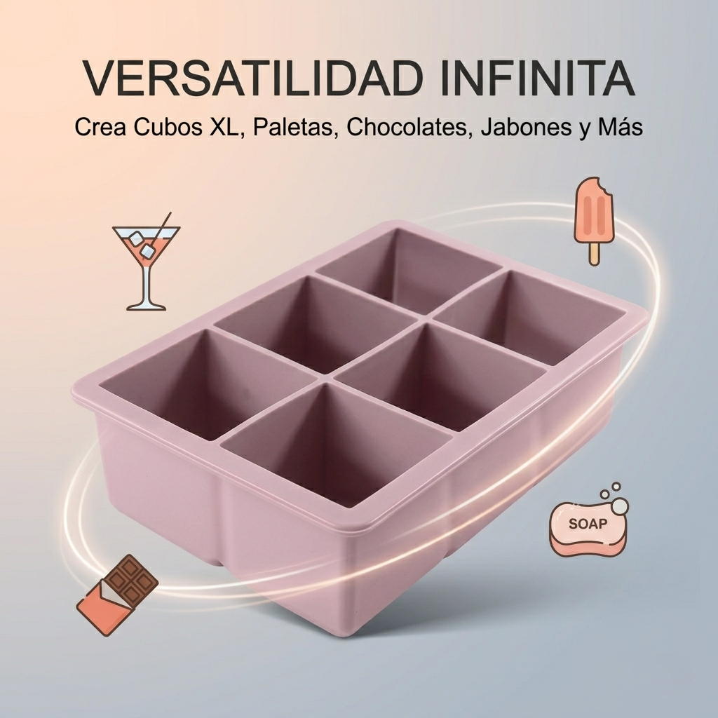 Cubetera de hielo XL