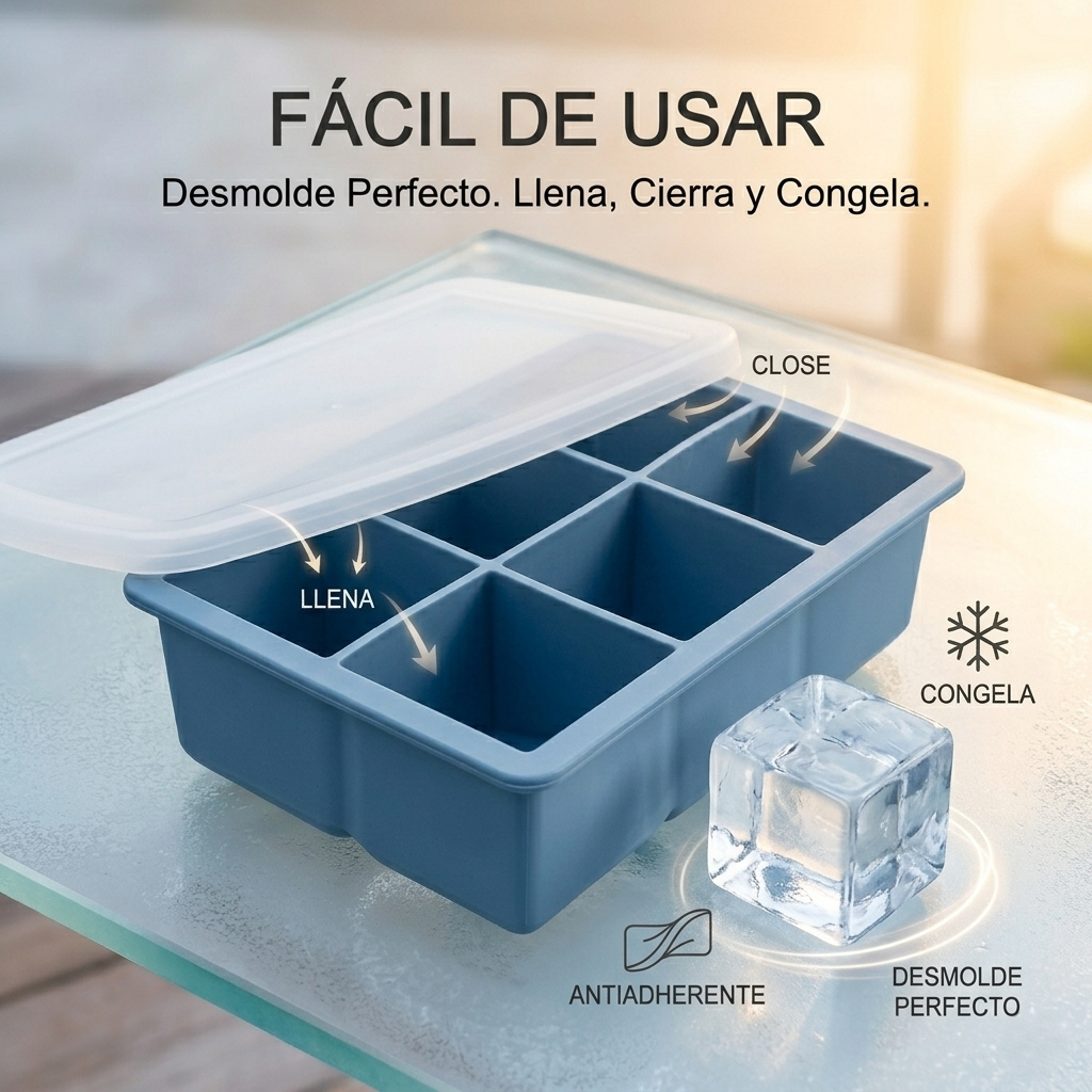 Cubetera de hielo XL