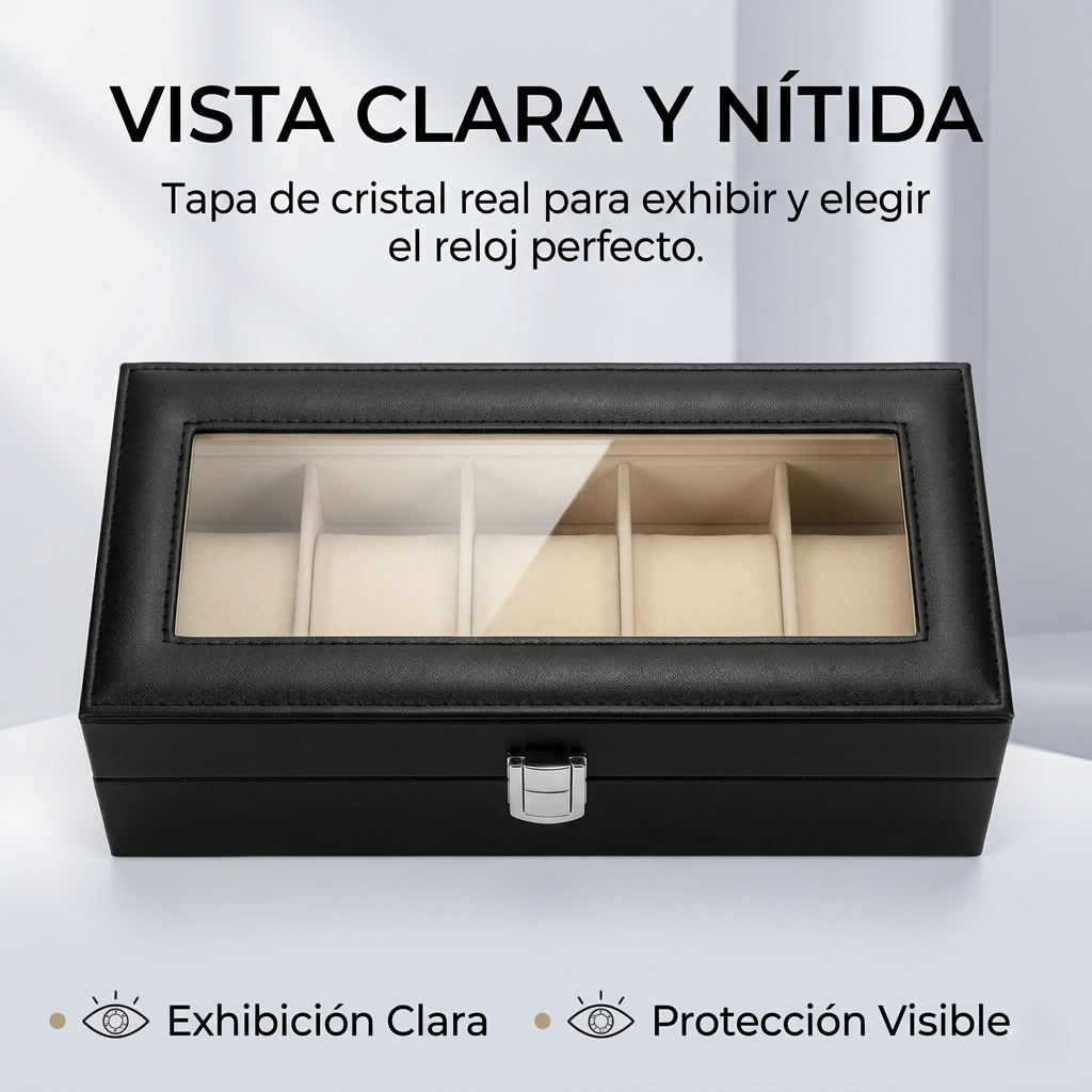 Estuche Organizador 6 Relojes