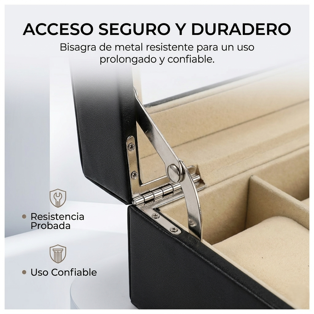 Estuche Organizador 6 Relojes