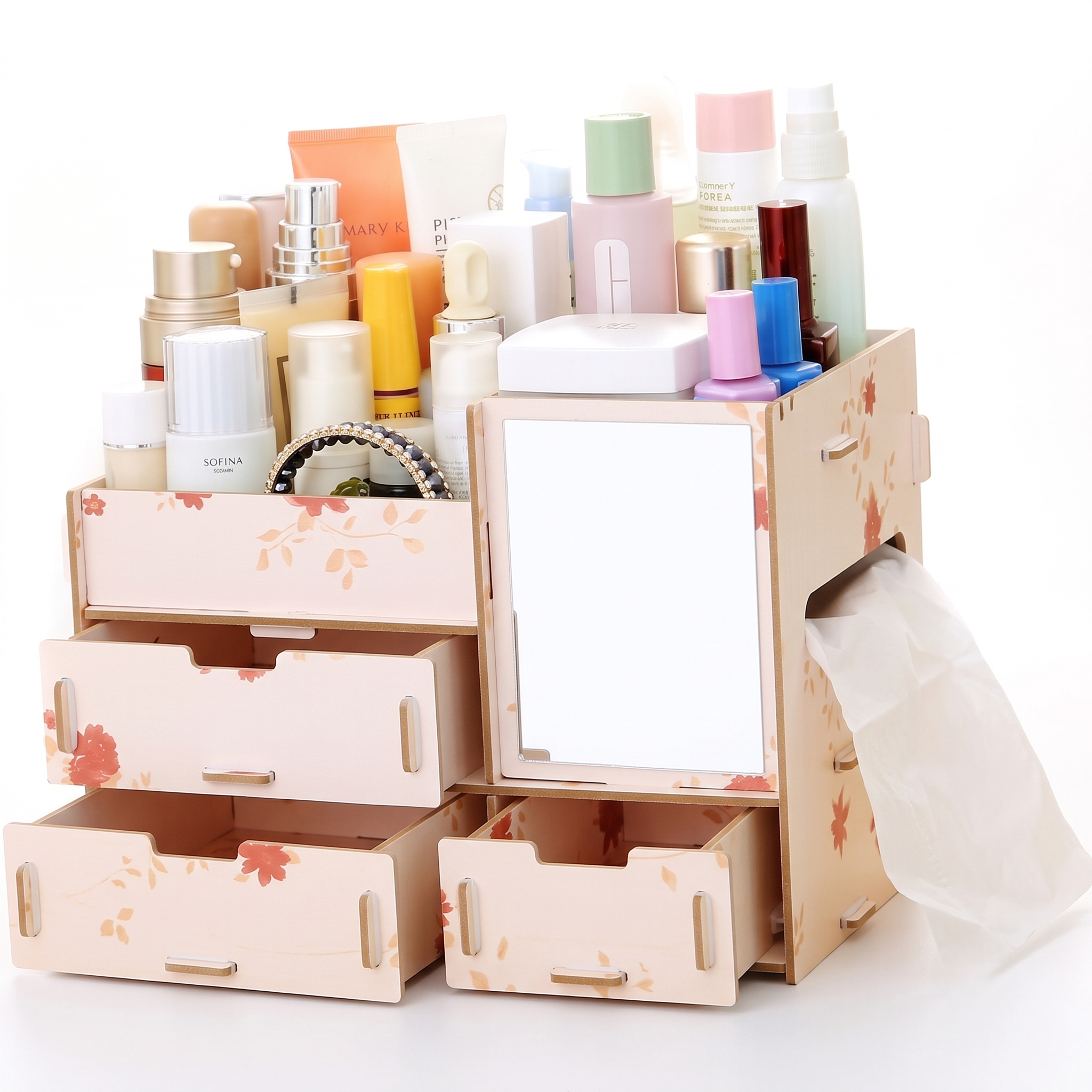 Organizador De Maquillaje 4 Cajones